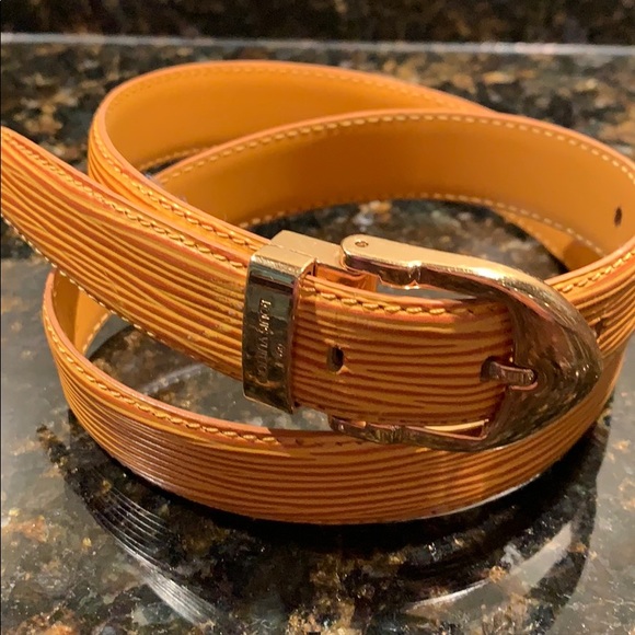 Louis Vuitton Yellow Epi Belt - Picture 3 of 7